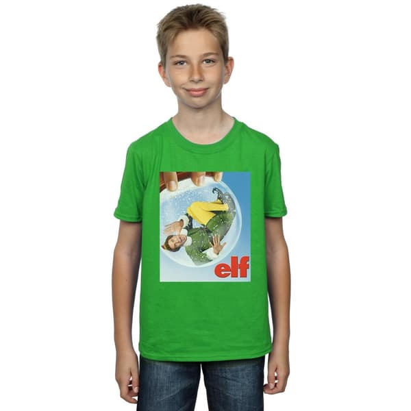 Elf Boys Snow Globe Poster T-Shirt