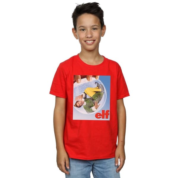 Elf Boys Snow Globe Poster T-Shirt