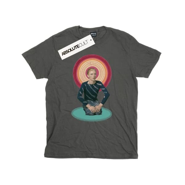 David Bowie T-shirt i bomull med knäböjande halo för flickor