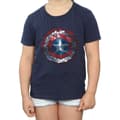 Miniatyrbillede 3 af 5: Marvel Girls Captain America Civil War Hex Shield Cotton T-Shirt