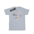 Miniatyrbild 1 av 5: DC Comics T-shirt i bomull med Supermans blommiga logotyp 2 för flickor