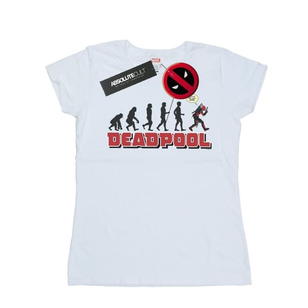 Marvel Womens/Ladies Deadpool Evolution Cotton T-Shirt