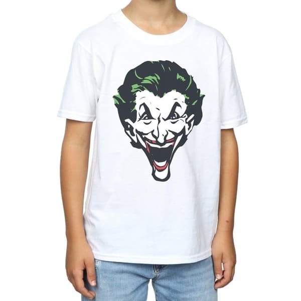 DC Comics Pojkar - The Joker T-shirt med stort ansikte