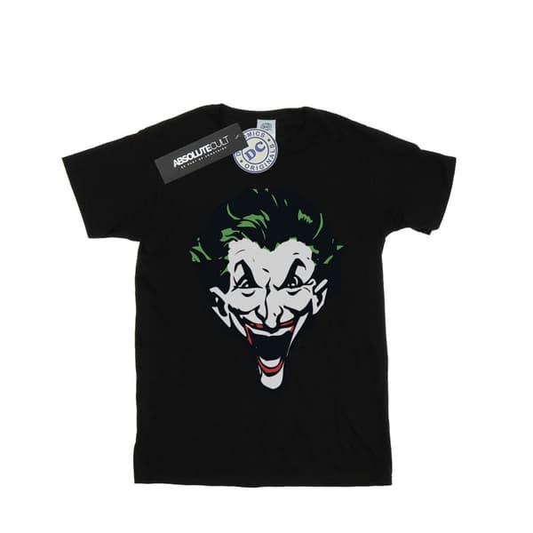 DC Comics Pojkar - The Joker T-shirt med stort ansikte