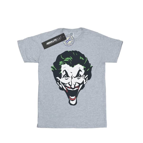 DC Comics Pojkar - The Joker T-shirt med stort ansikte