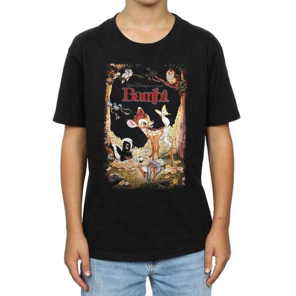 Disney Bambi Retro Poster T-shirt för pojkar