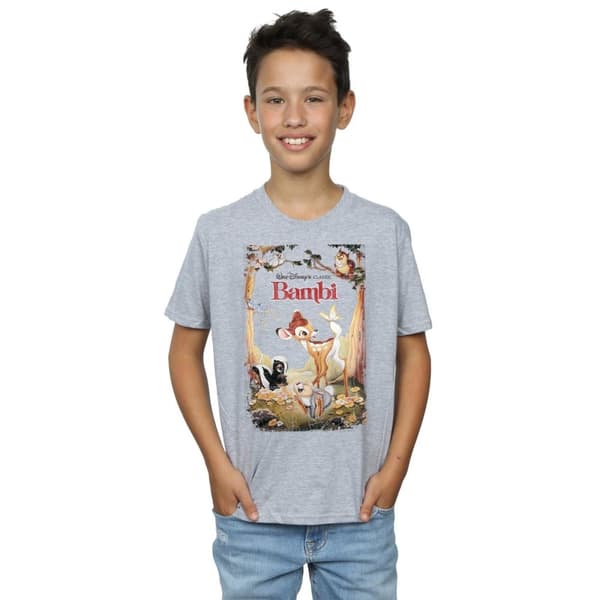 Disney Bambi Retro Poster T-shirt för pojkar