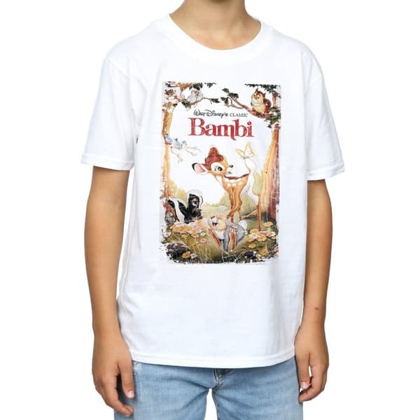 Disney Bambi Retro Poster T-shirt för pojkar