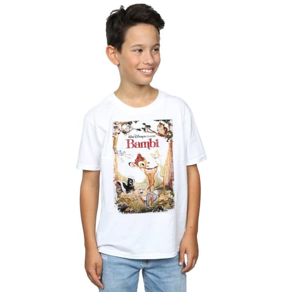 Disney Bambi Retro Poster T-shirt för pojkar