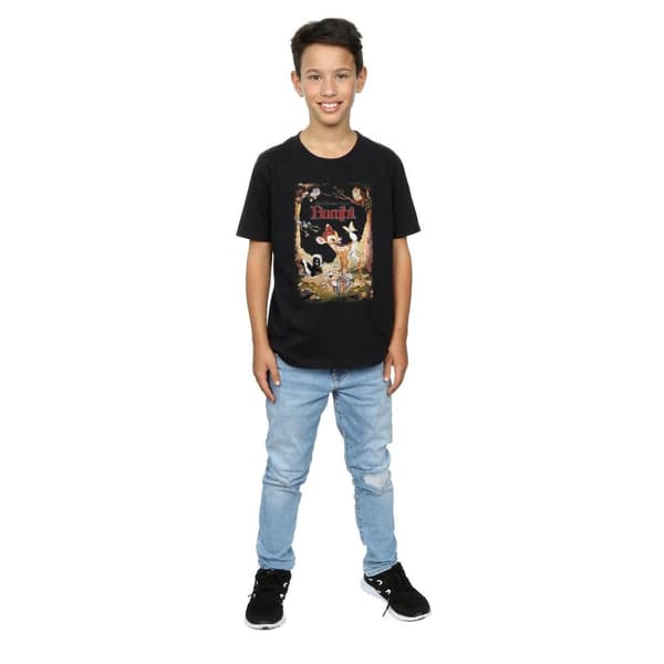 Disney Bambi Retro Poster T-shirt för pojkar