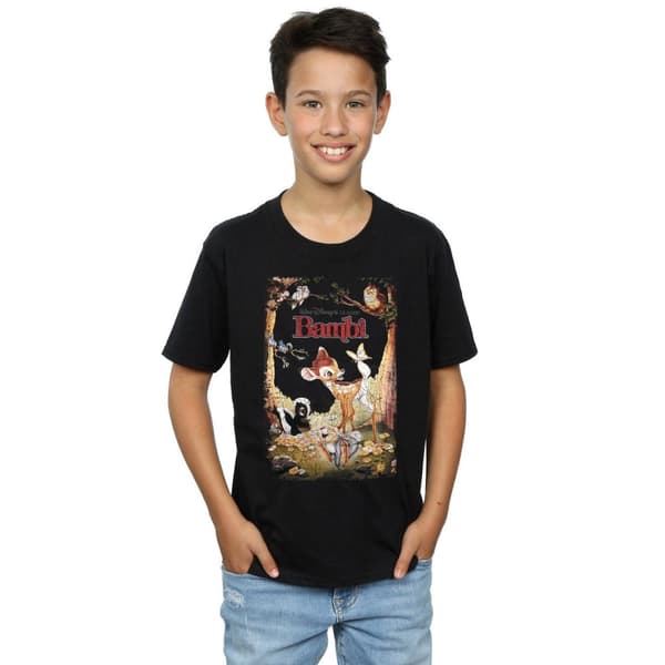Disney Bambi Retro Poster T-shirt för pojkar