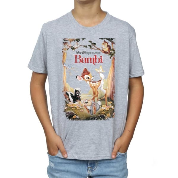 Disney Bambi Retro Poster T-shirt för pojkar