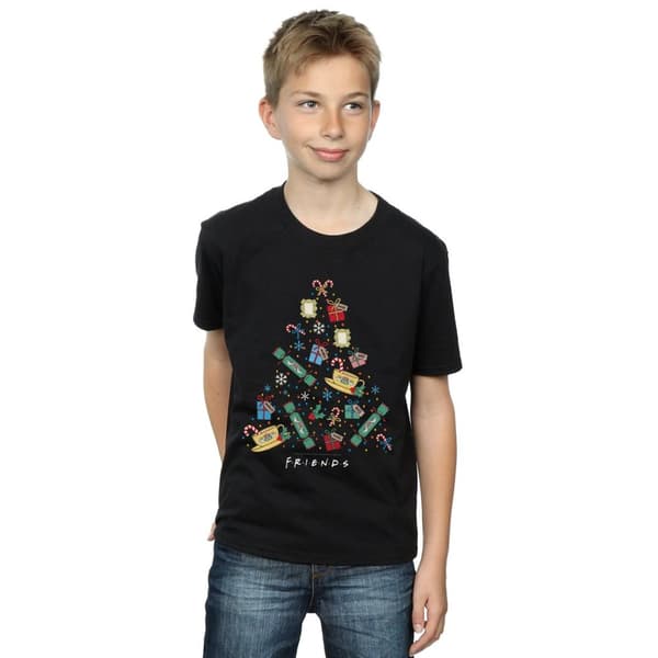 Friends Boys Christmas Tree T-Shirt