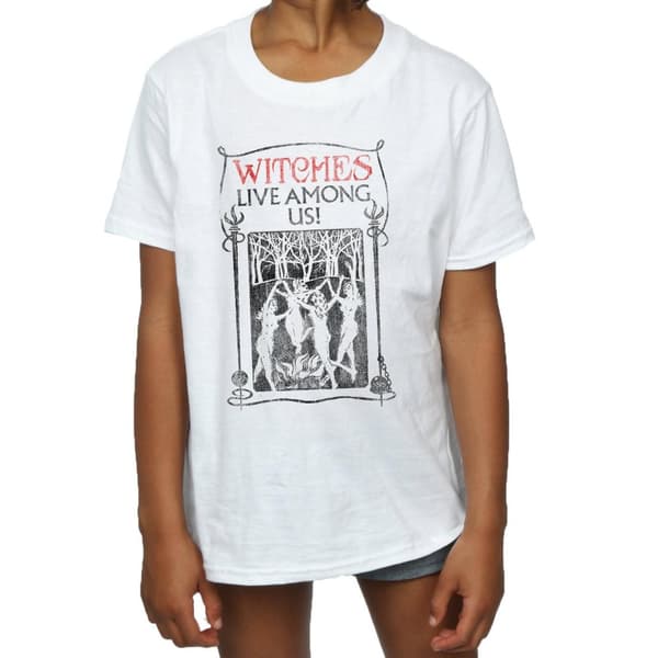 Fantastic Beasts Girls Witches Live Among Us Cotton T-Shirt