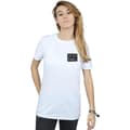 Miniatyrbillede 2 af 3: Marvel Womens/Ladies Captain Marvel Breast Patch Cotton Boyfriend T-Shirt