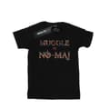 Miniatyrbild 1 av 5: Fantastic Beasts T-shirt i bomull för flickor - No Muggle No Maj
