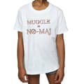 Miniatyrbild 3 av 5: Fantastic Beasts T-shirt i bomull för flickor - No Muggle No Maj
