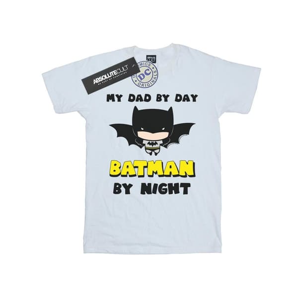 DC Comics Girls Batman Dad By Day Cotton T-Shirt