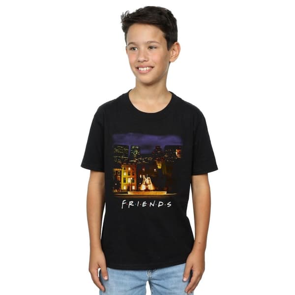 Friends Boys Nightime Fountain T-Shirt