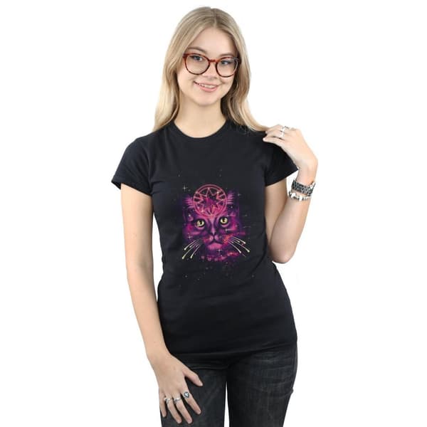 Marvel Womens/Ladies Captain Marvel Neon Goose Cotton T-Shirt