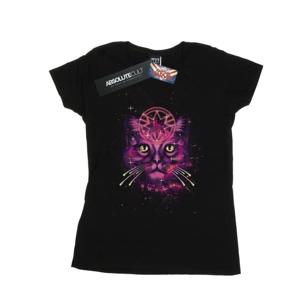 Marvel Dam/Tjej - Captain Marvel - Neon Goose - T-shirt i bomull