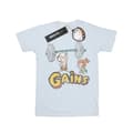 Miniatyrbild 1 av 5: The Flintstones Bam Bam Gains - T-shirt i bomull med tryck för flickor