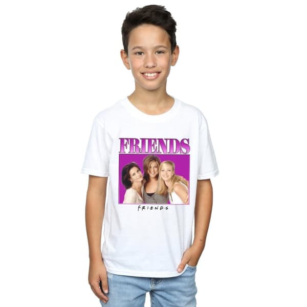 Friends Pojkar Monica Rachel Phoebe Homage T-shirt