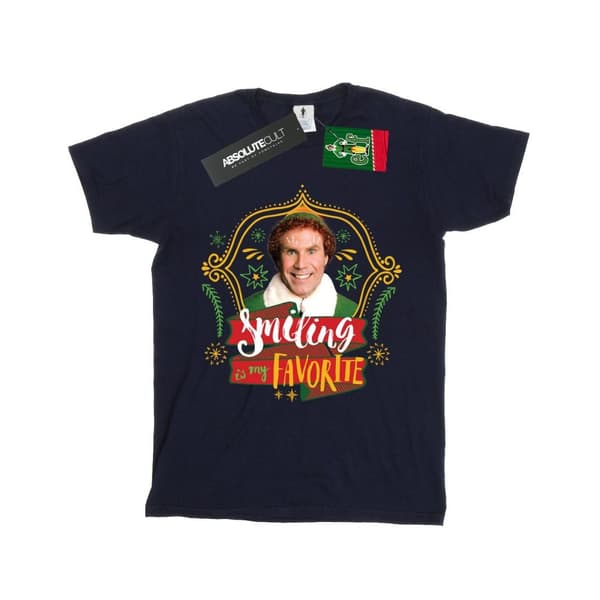 Elf T-shirt med leende kompis för pojkar