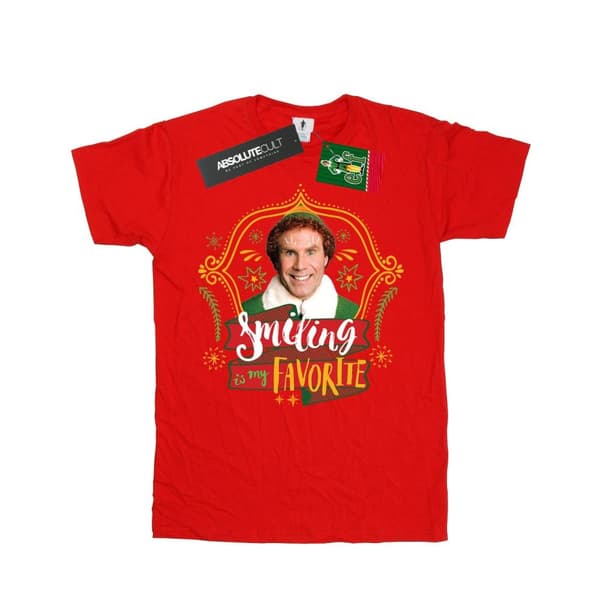 Elf T-shirt med leende kompis för pojkar