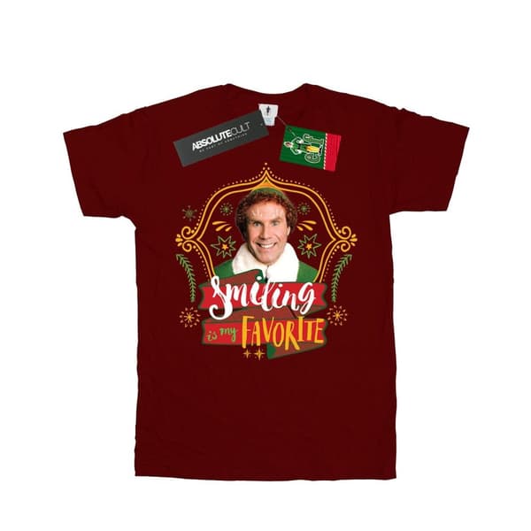 Elf T-shirt med leende kompis för pojkar