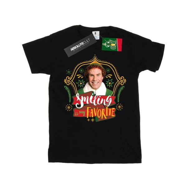 Elf T-shirt med leende kompis för pojkar