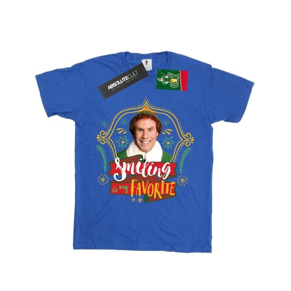 Elf T-shirt med leende kompis för pojkar