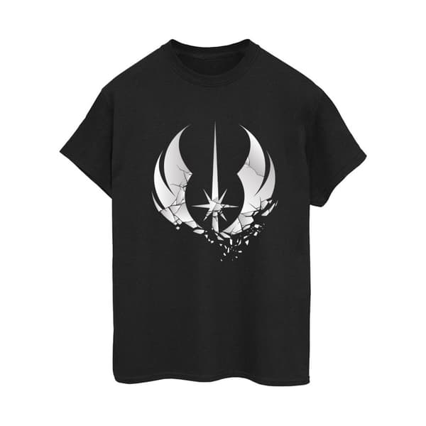 Star Wars Womens/Ladies Obi-Wan Kenobi Order Fractured Cotton Boyfriend T-Shirt