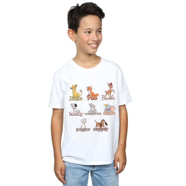 Disney T-shirt med djur från Little Friends för pojkar
