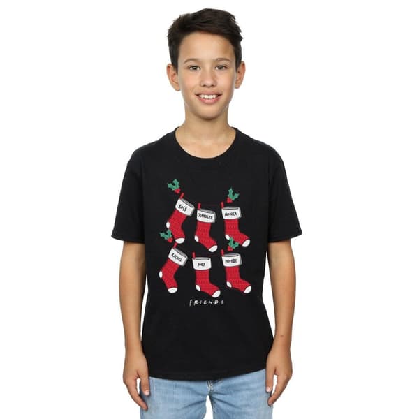 Friends Boys Christmas Stockings T-Shirt