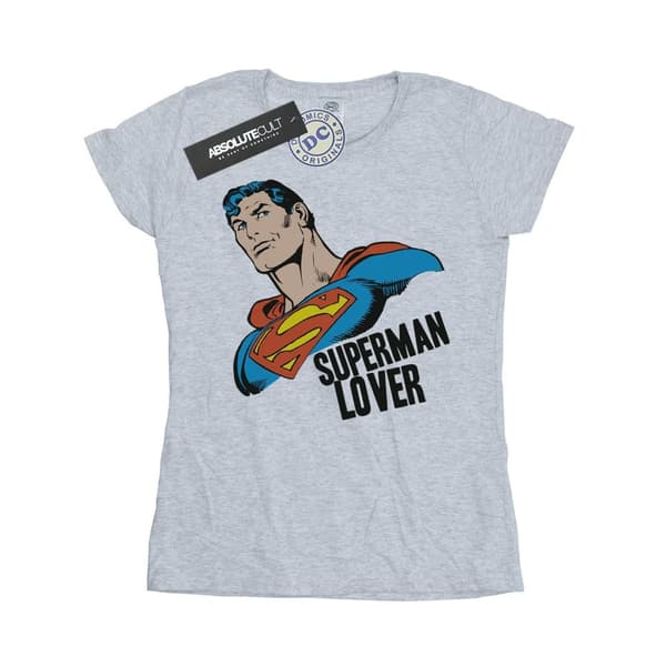 DC Comics Womens/Ladies Superman Lover Cotton T-Shirt