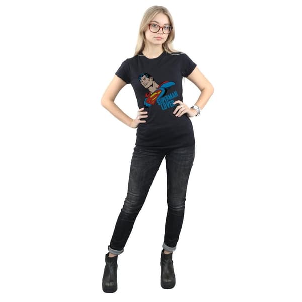 DC Comics Womens/Ladies Superman Lover Cotton T-Shirt