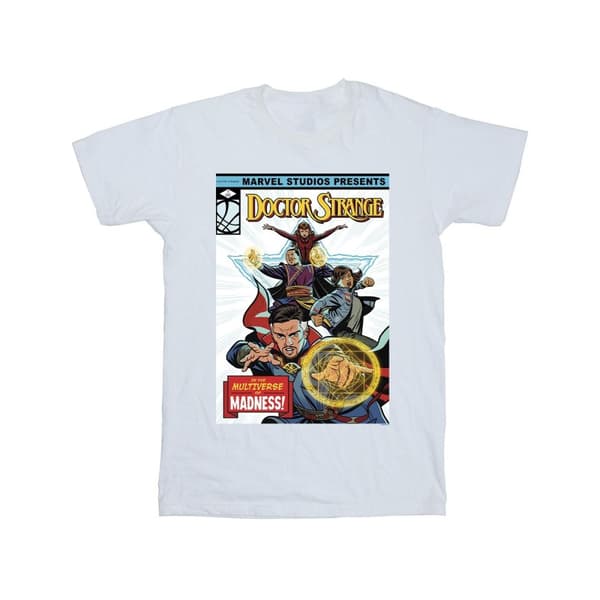 Marvel Girls Doctor Strange Comic Cover Cotton T-Shirt