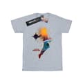 Miniatyrbillede 1 af 3: Marvel Girls Captain Marvel Nebula Flight Cotton T-Shirt