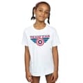 Pikkukuva 2 / 3: Marvel Girls Captain America Civil War Team Cap Cotton T-Shirt