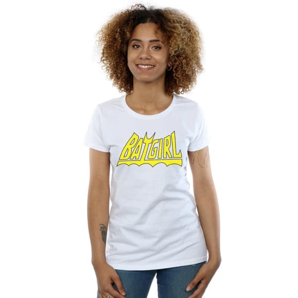 DC Comics Dam/Tjej - Batgirl - Bomulls-T-shirt med logotyp