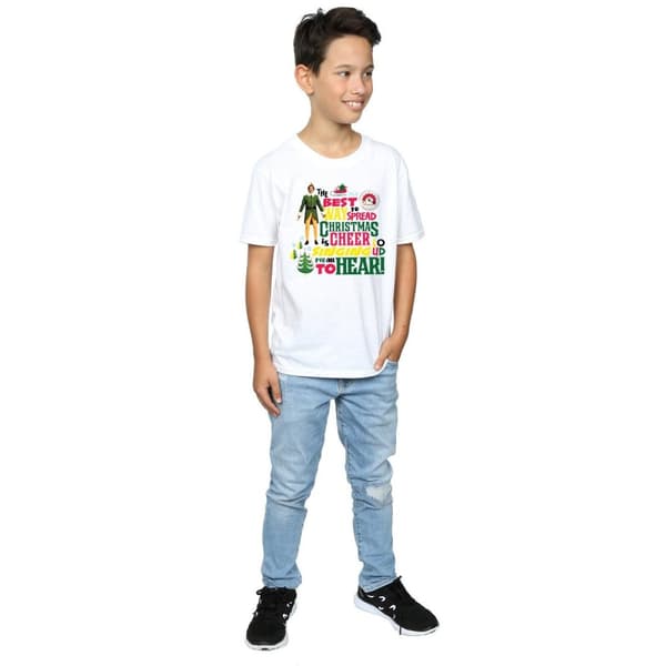 Elf Christmas Cheer T-shirt för pojkar