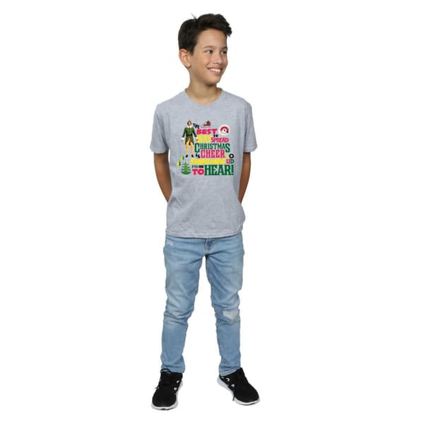 Elf Christmas Cheer T-shirt för pojkar