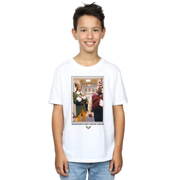 Elf Boys OMG Santa Photo T-Shirt