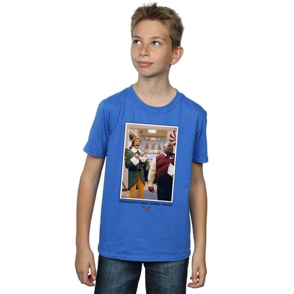 Elf Boys OMG Santa Photo T-Shirt