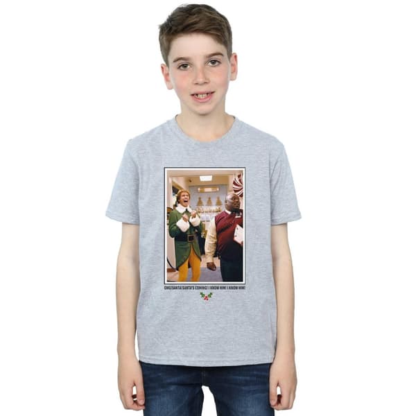 Elf Boys OMG Santa Photo T-Shirt