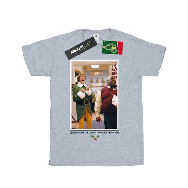 Elf Boys OMG Santa Photo T-Shirt