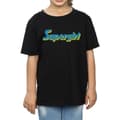 Miniatyrbillede 3 af 5: DC Comics Girls Supergirl Crackle Logo Cotton T-Shirt
