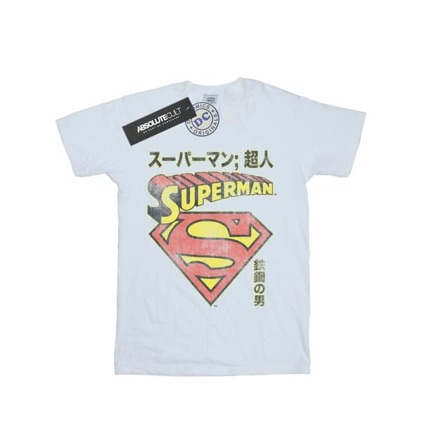 DC Comics Superman Shield bomulls-T-shirt för flickor