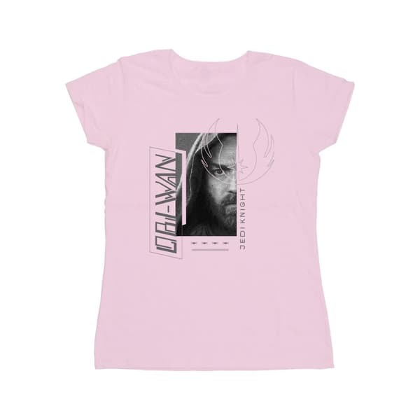 Star Wars Womens/Ladies Obi-Wan Kenobi Jedi SciFi Collage Cotton T-Shirt